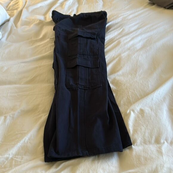 AELFRIC EDEN MULTI POCKET CARGO PANTS, Denim, Navy Blue, size 31, NWT - Picture 6 of 10